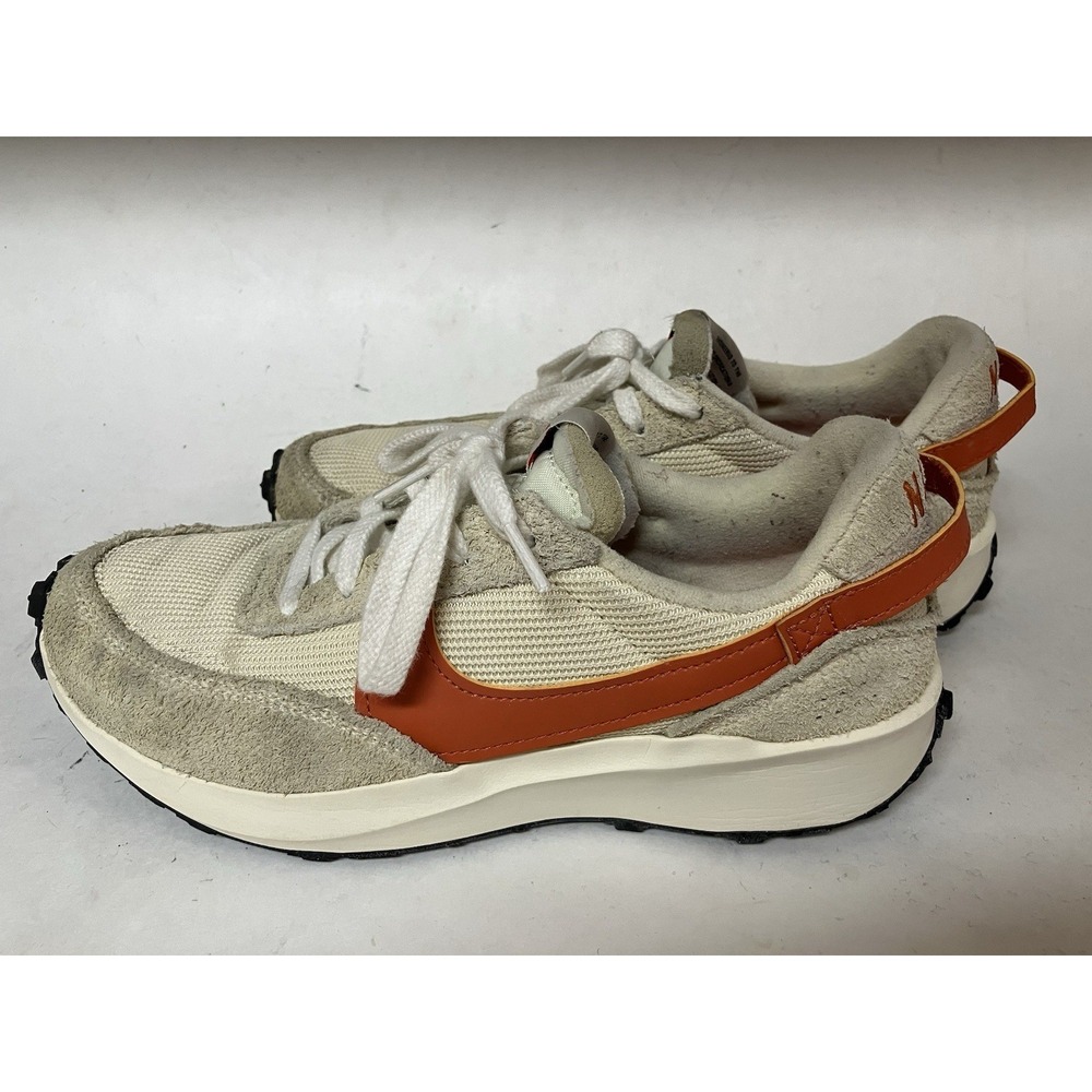 Nike Waffle Debut White Black Orange, Women's size 8